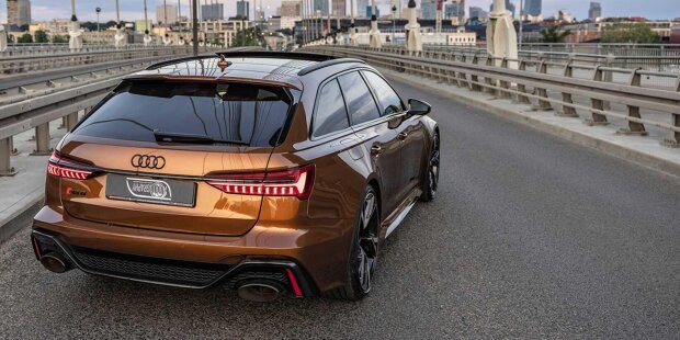 Audi RS6 Avant in Ipanema Braun