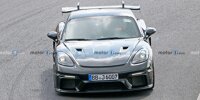 Porsche 718 Cayman GT4 RS Erlkönigbilder