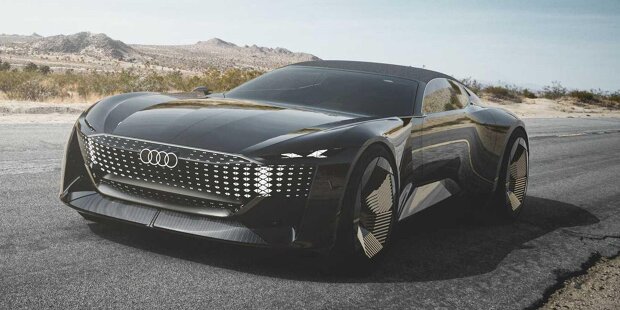 Audi Skysphere: Elektro-Roadster mit variablem Radstand