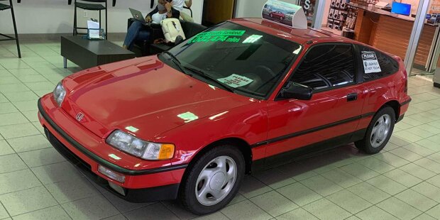 Honda CRX von 1991: Topzustand mit 1,6 Millionen Kilometer