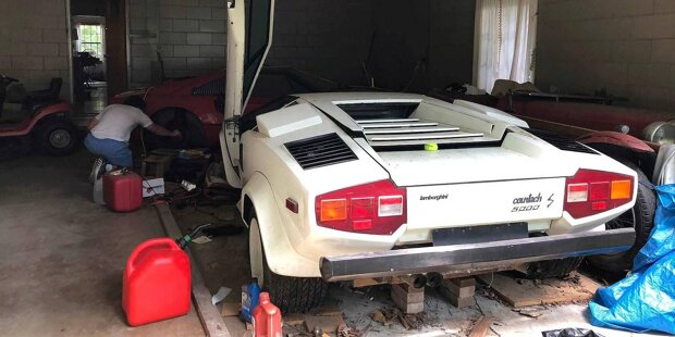 Dieser Lamborghini Countach wurde einfach vergessen