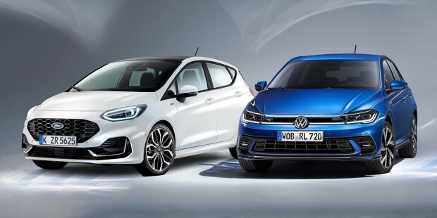 Ford Fiesta vs. VW Polo: Facelifts im ersten Vergleich