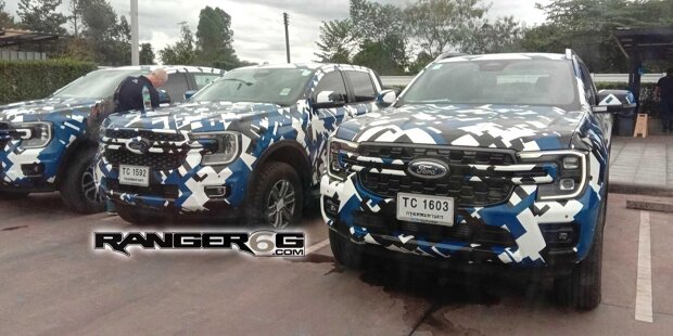 Ford Ranger (2022) Teaserbilder