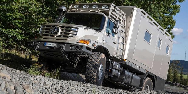 Mercedes-Benz Zetros als robustes Expeditionsfahrzeug