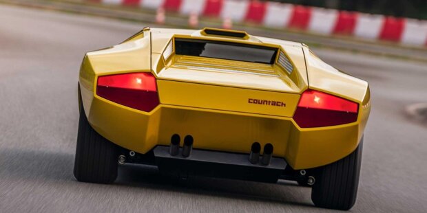 Lamborghini Countach LP 500 Reconstruction auf neuen Fotos