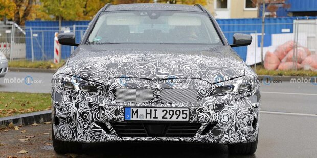 BMW 3er Touring Facelift (2022) zum ersten Mal erwischt