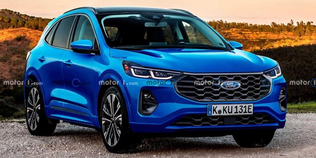 Ford Escape/Kuga: Inoffizielles Rendering des Facelift