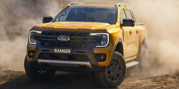2022 Ford Ranger Wildtrak im Gelände