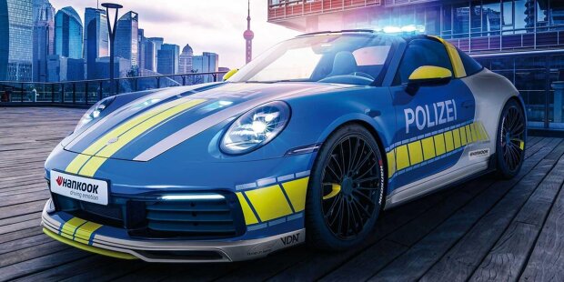 Techart GT TUNE IT! SAFE!-Polizeifahrzeug 2021
