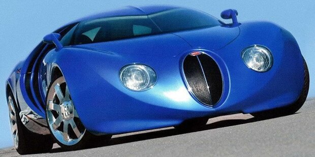 Vergessene Studien: Der Bugatti von Walter de Silva (1999)