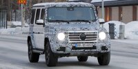 Erlkönigbilder des Facelift für die Mercedes G-Klasse