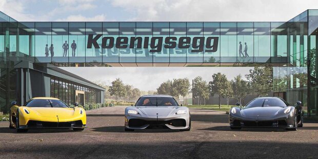 Koenigsegg-Werk: Mega-Ausbau mit Rennstrecke für Kunden