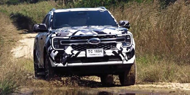 Ford Everest (2022): Teaservideo kündigt Debüt am 1. März an