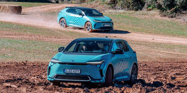 Toyota bZ4X (2022) im Vorserien-Test
