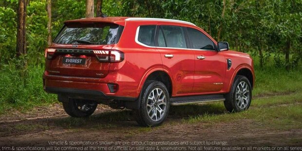 Ford Everest (2023) debütiert mit V6-Diesel auf Pick-up-Basis