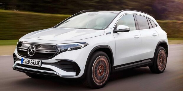 Mercedes EQA 250+: Neue Version mit 540 km Reichweite