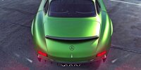 Mercedes 300 SL: Rendering mit Elementen vom AMG GT R