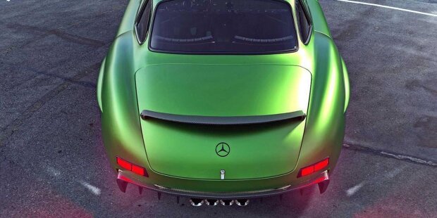 Mercedes 300 SL: Rendering mit Elementen vom AMG GT R