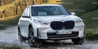 Neuer BMW X1 für 2022 (U11) im Motor1-Rendering