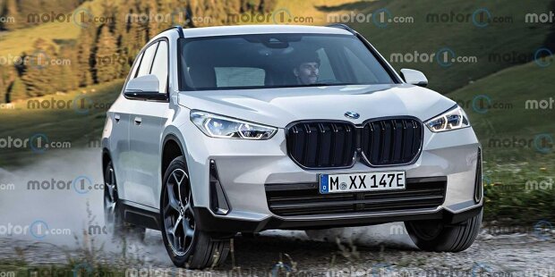 Neuer BMW X1 für 2022 (U11) im Motor1-Rendering