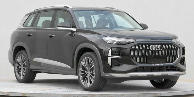 Audi Q6 (2022) zeigt sich in China als größtes Auto der Marke