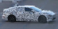 Audi A6 e-tron Limousine (2023) auf ersten Erlkönigbildern