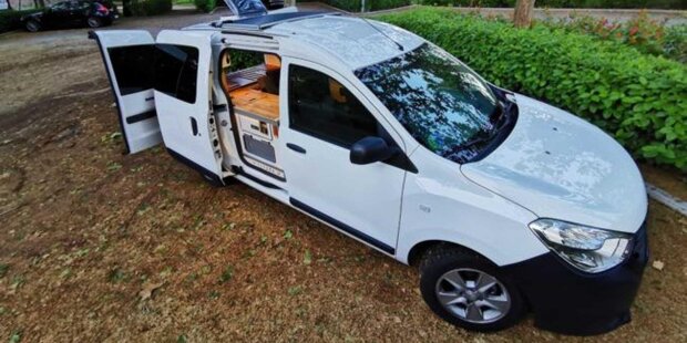 Dieser Dacia Dokker-Camper könnte unter 15.000 Euro kosten