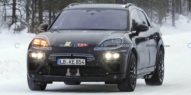 Neues Rendering: Sieht so der Porsche Macan Elektro aus?