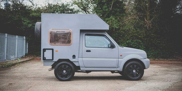 Dieser Suzuki Jimny Camper für nur 9.500 Euro hat alles an Bord