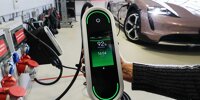 Porsche Taycan als Pufferspeicher fürs Stromnetz eingesetzt