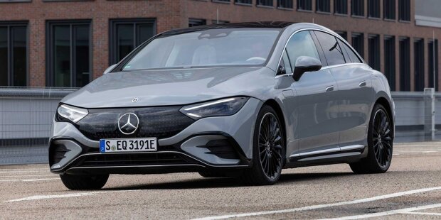 Mercedes EQE 350+ (2022) im ersten Fahrbericht