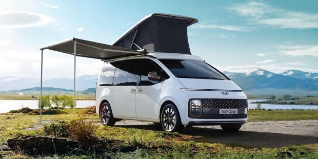 Hyundai Staria Lounge Camper debütiert mit Aufstelldach