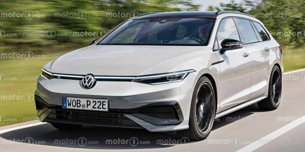 VW Passat Variant (2023) im exklusiven Motor1-Rendering