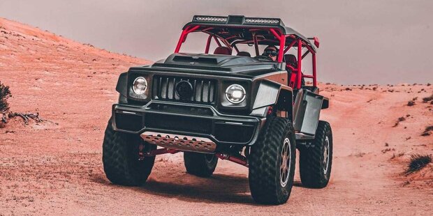 Brabus 900 Crawler: Wahnwitziger Gelände-G mit Monster-V8