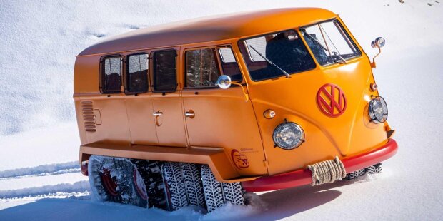 VW T1 Raupen-Fuchs (1962): Unikat mit Gleiskettenantrieb