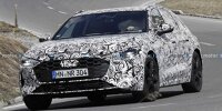 Neuer Audi A4 Avant (2023) mit Hinweisen auf RS e-tron gesichtet