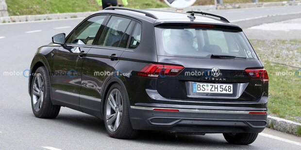 VW Tiguan (2024): Test-Mule der neuen Generation erwischt