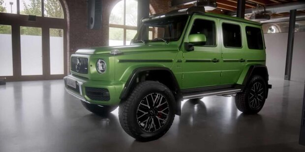 Mercedes-AMG G 63 4x4² mit 585-PS-V8 geleaked