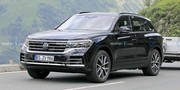 VW Touareg Facelift für 2023 zeigt leichte Änderungen