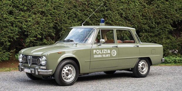 60 Jahre Alfa Romeo Giulia: Ikone des Italo-Polizeifilms