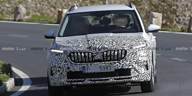 Skoda Kamiq (2022) mit Facelift erwischt