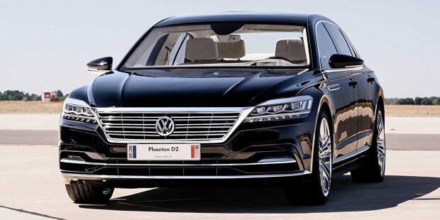 VW Phaeton D2 enthüllt: So hätte die Neuauflage einst ausgesehen
