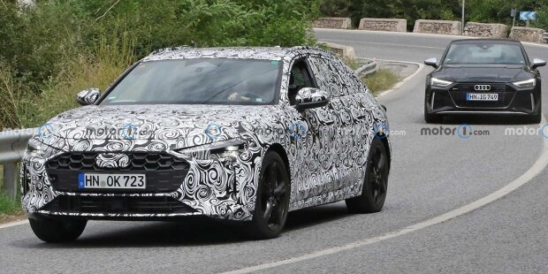 Neuer Audi A4 Avant (2023) mit großen Bildschirmen gesichtet