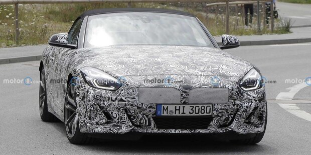 BMW Z4 Facelift (2023) erstmals erwischt