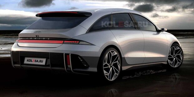 Hyundai Ioniq 6 Shooting Brake: Rattenscharfes Kombi-Rendering