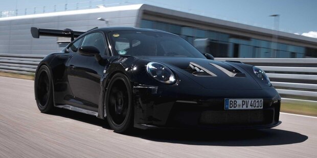 Porsche 911 GT3 RS (2022): Exklusives Rendering vor August-Debüt