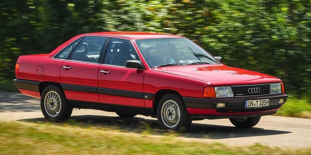 Audi 100 CS quattro (1987) im Fahrbericht: Der Schanzer