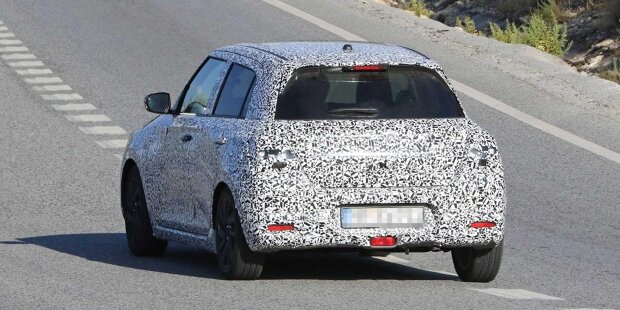 Neue Generation des Suzuki Swift (2024) erstmals erwischt