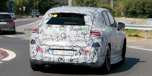 Mercedes-AMG EQE 53 SUV bei Testfahrten am Nürburgring erwischt