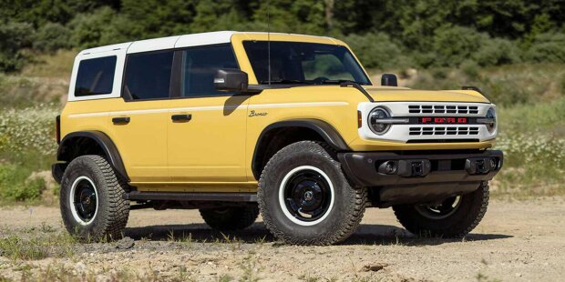 Ford Bronco Heritage Edition (2023) im Stil der 1960er-Jahre